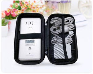 EVA personnalisée Banque de Puissance Mobile Sac De Rangement Anti-Pression RG350 RG351P <span class=keywords><strong>RG350M</strong></span> RG280M Q90 Console de Jeu Sac De Stockage De Casque boîte - Product Image 4