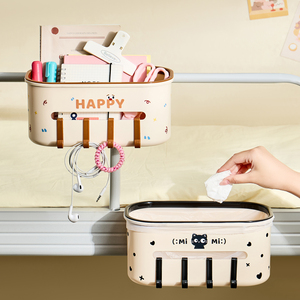 Cestino portaoggetti moderno per la casa dei cartoni animati a parete <span class=keywords><strong>camera</strong></span> <span class=keywords><strong>da</strong></span> letto comodino porta oggetti vari cesto appeso sul comodino - Product Image 6