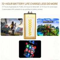 Kotak Hadiah Smartphone Gaming Android 16 S69 dengan Pendingin Ponsel + Kontroler Game Nirkabel + Earbud Gratis