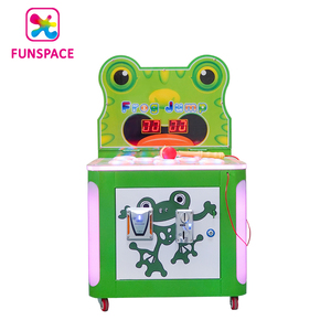 FUNSPACE Machine de jeu d'arcade à monnayeur Frog Hammer pour enfants, en métal, version anglaise, garantie 1 an, vente en gros à prix abordable - Product Image 4