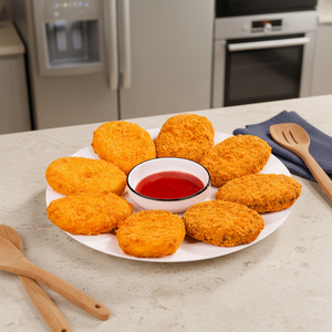 <span class=keywords><strong>Croquetas</strong></span> Japonesas con Relleno de Mozzarella Congelada, Cubiertas de Panko, 60g, 365 Días de Vida Útil, Producto Semielaborado para Catering y Restaurantes - Product Image 3