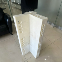 Moule de coffrage en plastique ABS pour piliers de clôture en béton, durable et réutilisable, pour la construction structurelle, le mieux noté