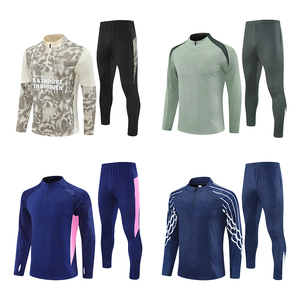 High Quality <strong>Kids</strong> Tracksuits Set Football Sweatshirt Soccer Tracksuit for Boys and Girls Customized Sportswear with High Quality - Product Image 6