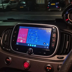 7 inch <span class=keywords><strong>Android</strong></span> Car Stereo cho Fiat 500C 2016-2019 GPS navigation đa phương tiện Máy nghe nhạc Màn hình cảm ứng - Product Image 1