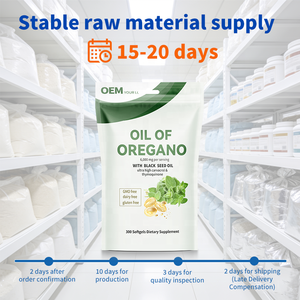 Cápsulas de aceite de orégano al por mayor para apoyo inmunológico y antioxidante, para vendedores de Amazon FBA, cumple con la normativa COA y pruebas de terceros. - Product Image 3