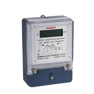 single phase Power Consumption Measurement kWh 80A power meter