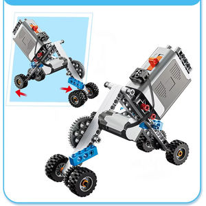 Robots programmables compatibles blocs de construction électriques Puzzle éducatif télécommande engrenages mécaniques jouets pour enfants - Product Image 3