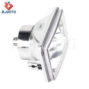ไฟหน้าไฮท์สี่เหลี่ยมผืนผ้าสำหรับรถมอเตอร์ไซด์,เลนส์ไฟหน้าแบบใส LED สำหรับ <span class=keywords><strong>Vespa</strong></span> S E3 150 <span class=keywords><strong>S150</strong></span>-17ปี2007 - Product Image 2