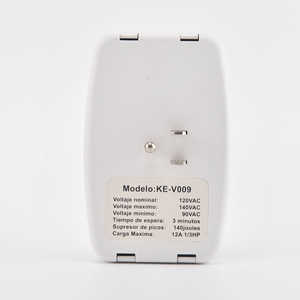 American Standard 15A TV Guard <span class=keywords><strong>Single</strong></span> Plug <span class=keywords><strong>Socket</strong></span> <span class=keywords><strong>Protector</strong></span> contra sobretensiones para uso doméstico 120V 15A Estabilizador de voltaje para refrigerador AC - Product Image 5