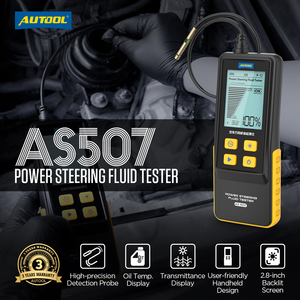 Profesyonel Çok Fonksiyonlu Otomatik Taşınabilir Dijital Hidrolik Direksiyon Sistemi Analizörü Pompa Basınç Sıvı Test Cihazı - Product Image 3