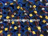 Batterie Queenbattery 7.2V-8.4V 5AH 2S 2S1P 21700 INR21700-50E LiMn2O4 Cathode UAV UA RPA RPV, certifiée KC/CE, 500 cycles