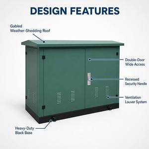 <span class=keywords><strong>ตู้</strong></span>รวมสายไฟฟ้าแบบกันน้ำสำหรับภายนอกอาคาร Wanbo -281 OEM แบบกำหนดเอง 10kV ประตูคู่ เคลือบสีฝุ่น ทำจากเหล็ก - Product Image 3