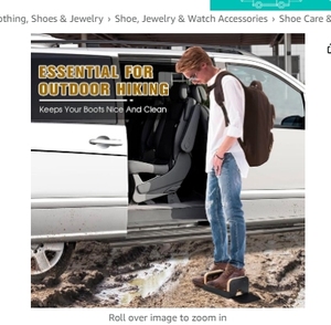 Original Boot Scrubber Outdoor Shoe <b>Scraper</b> All Weather Industrial Shoe Cleaner Brush Extra Wide Plastic Eco-Friendly - Product Image 2