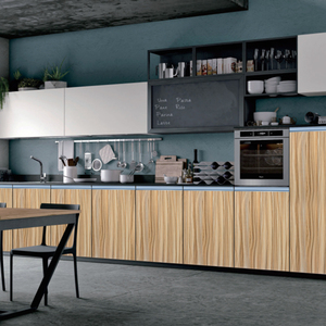 Customize Colorful Kitchen Cabinet Lacquer Kitchen