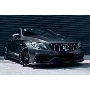 Pare-chocs de voiture de haute qualité adapté à <span class=keywords><strong>Mercedes</strong></span> Benz W205 C63S BK Style lèvre avant en Fiber de carbone - Product Image 6