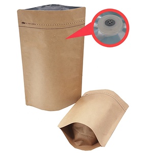 <span class=keywords><strong>Doypack</strong></span>-Túi giấy kraft có thể phân hủy sinh học và tái chế, bao bì thực phẩm và cà phê, Ziplock, kích cỡ tùy chỉnh - Product Image 6