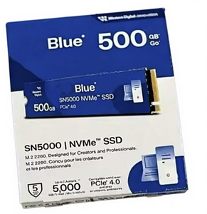 NVMe SSD W Blue SN5000 500G Duurzame Industriële Componenten - Product Image 3