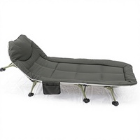 Chaise pliante de luxe légère et souple en acier inoxydable, design moderne, mobilier d'extérieur, plage, hôtel, école, portable