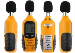Hti XINTEST 80A Portable Digital 35-130 Db <b>Sound</b> Level <b>Meter</b> ABS Plastic OEM ODM Guangdong 1 Year Warranty - Product Image 2