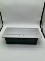 Populaire prix de gros aluminium Pop up prise américaine USB type-c rj15 prise de courant boîte prise de bureau prise de table