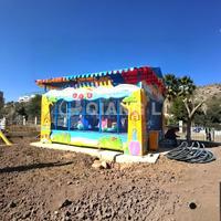 Manège de parc d'attractions pour enfants QiangLi, équipement de terrain de jeux extérieur, capacité de 500 kg pour plus de 10 passagers