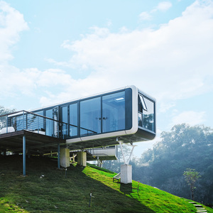 Casa prefabricada móvil para acampar al aire libre, casa modular montada móvil de lujo, 3 unidades - Product Image 1