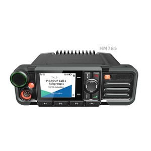 Hm785 Voertuig Intercom Draadloze Lange Afstand Zender Professionele Zwarte Handheld Walkie Talkie - Product Image 1