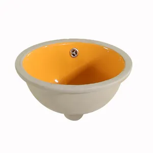 Children's Small Size Embedded Ceramic Wash Basin For Kindergarten