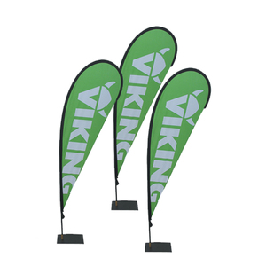 Quick Lead Time Custom Advertising Beach Flag High Quality Sublimation Printing Feather Banner Flag