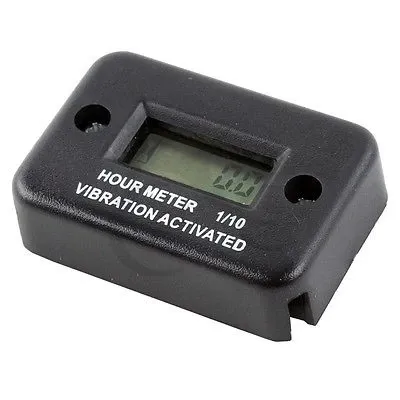 Wireless Vibration Hour Meter Counter Motorcycle Meter LCD Digital Timer for BIKE