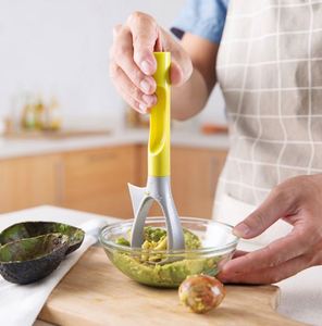 Éplucheur d'avocat 5-en-1 écologique, en plastique, compatible lave-vaisselle, outil de dénoyautage et d'épluchage, accessoires de cuisine - Product Image 3