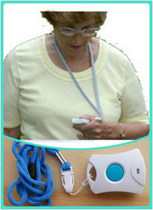 Tự động Quay Số Cao Cấp Cố Định Khẩn Cấp Thiết Bị Y Tế Giúp Báo Động với Vòng Cổ và Cổ Tay Nút Hoảng Loạn - Product Image 4