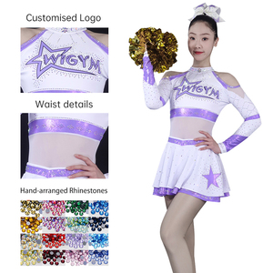New Arrival WIGYM Cheerleading Sexy Costumes High Quality 310g Sublimation Unisex - Product Image 3