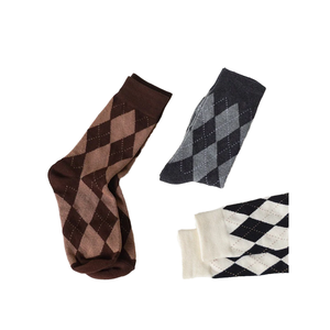 Crew Sporty Standard Men's Socks Taiwan Made Eco-Friendly Standard <b>Thickness</b> Sporty Mid-Calf Casual Socks - Product Image 1