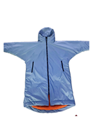 Serviette de plage tropicale personnalisée de haute qualité pour adultes, imperméable, coupe-vent, séchage rapide, robe de surf chaude avec doublure polaire pour la natation et les sports