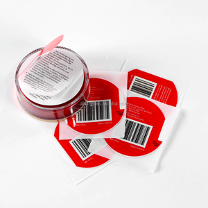 Adhesivo plegable multicapa impermeable, folleto de etiquetas cosméticas de contenido extendido hecho de etiquetas de embalaje de vinilo - Product Image 4