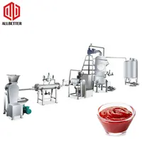 التلقائي إنتاج صلصة الطماطم لصق معالجة خط كاتشب طماطم صنع آلة