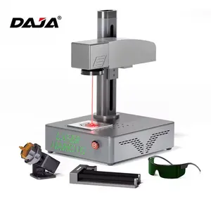 DAJA S4 Direktverkauf des Herstellers Mini-Glasfaser-Metallgravur-Markierungsmaschine Kreditkarte Lasergravurmaschine