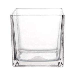 रखता शादी की सजावट हाथ उड़ा मछली कटोरा टैंक सस्ते पारदर्शी वर्ग कांच <span class=keywords><strong>Vases</strong></span> - Product Image 1