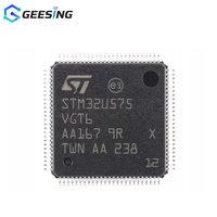 Geesing Ultra-Low-Power ARM Cortex-M33 32-bit MCU 160MHz 1MB Flash LQFP-100 avec TrustZone FPU DSP Crypto STM32U575VGT6