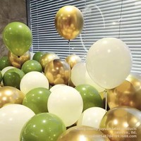 Ballon en latex circulaire épaissi anti-explosion à paillettes imprimées pour décoration de fête d'anniversaire et de mariage