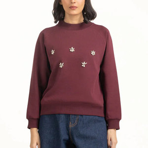 เสื้อสเวตเชิ้ตผู้หญิงสำหรับฤดูหนาวแบบสบายๆ ระบายอากาศได้ดี จากโรงงานโดยตรง เสื้อผ้าผู้หญิงระบายอากาศได้ดี จากโรงงานโดยตรง - Product Image 1