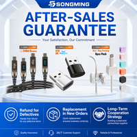 Câble de charge rapide 3-en-1 100W 5A en nylon tressé pour accessoires de téléphone portable – Vente en gros usine