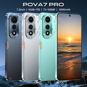 Pova7 Pro Mang Nhãn Hiệu Mới Mở Khóa Ban Đầu Mới Đến Dual Sim Thẻ Di Động Giao Diện Điều Khiển Điện Thoại Thông Minh - Product Image 5
