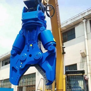 Гидравлические ножницы для металлолома 285/385, для резки стальных прутков и труб, с немецким стандартным лезвием 360 ° Ротационные ножницы для старых автомобилей и судов - Product Image 5