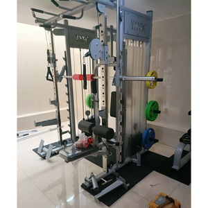Station de Musculation Multifonctionnelle Commerciale Tout-en-un : Appareil de Squat, Machine à Câbles 3D Smith, Équipement de Fitness Wd-yb203 - Product Image 5