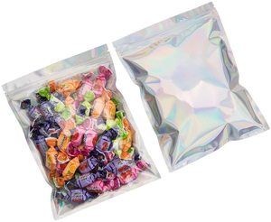 Tùy Chỉnh In Có Thể Tái Chế Mylar Mùi Bằng Chứng Gấu Ăn Được Có Thể Tháo Rời <span class=keywords><strong>Ziplock</strong></span> Bao Bì Túi Cho Halloween Party - Product Image 4