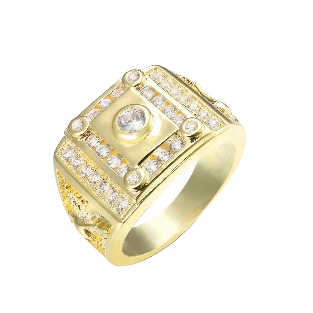 Jasen Jewelry hot selling jewellery european jewellery designs 14k gold eagle mens rings