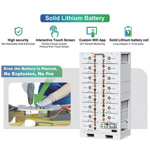 Stockage d'énergie commercial et industriel haute capacité 200 kWh, 60 kW, 80 kW, 100 kW, onduleur hybride solaire triphasé haute tension Deye - Product Image 3