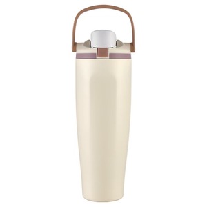 Vaso Térmico Portátil de Acero Inoxidable 304 de 40oz con Asa, Aislamiento al Vacío, para Viajes, Coche, Frutas, con Tapa y Logotipo Personalizado - Product Image 5